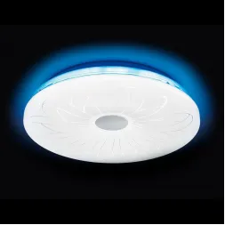Потолочный светодиодный светильник Ambrella light Orbital Design F80 BL 104W D540