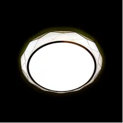 Потолочный светодиодный светильник Ambrella light Orbital Fly Simple F401 WH 6W D200