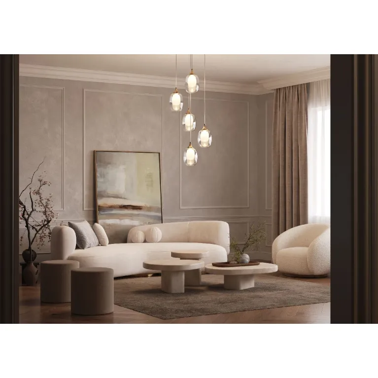 Каскадная люстра Maytoni Aura MOD016PL-05BS