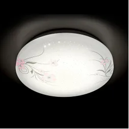 Потолочный светодиодный светильник Ambrella light Orbital Fly Simple F560 WH 15W 4200K D300