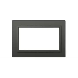 Рамка для двухместной розетки с заземлением ELBI Zena 608-011100-907