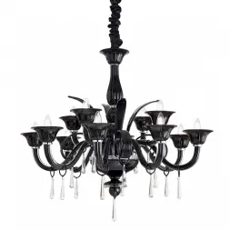 Подвесная люстра Ideal Lux Renoir SP12 Nero