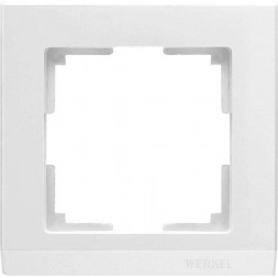 Рамка Stark на 1 пост белый WL04-Frame-01-white 4690389047107