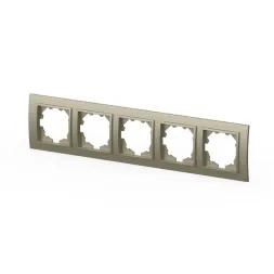 Рамка пятиместная ELBI Zena 500-011400-250