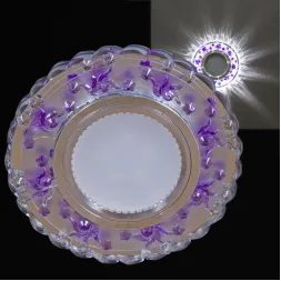 Встраиваемый светильник Reluce 14368-9.0-001LD MR16+LED3W WT+PP