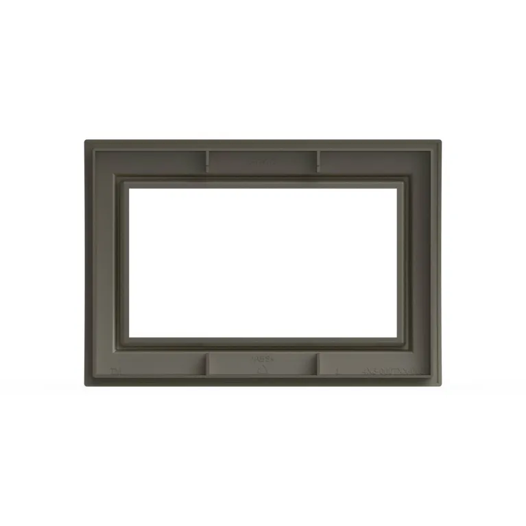 Рамка для двухместной розетки с заземлением ELBI Zena 608-011400-907