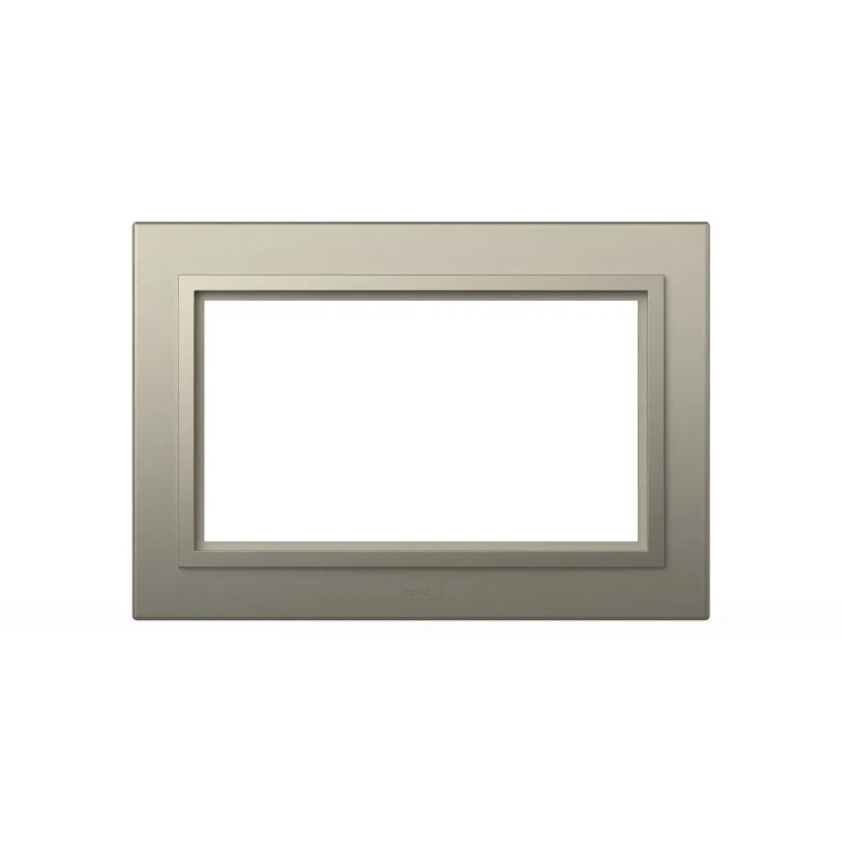 Рамка для двухместной розетки без заземления ELBI Zena 608-011400-908