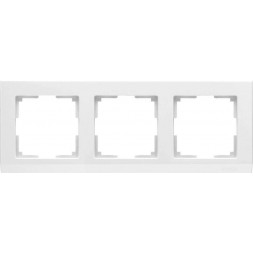 Рамка Stark на 3 поста белый WL04-Frame-03-white 4690389047121