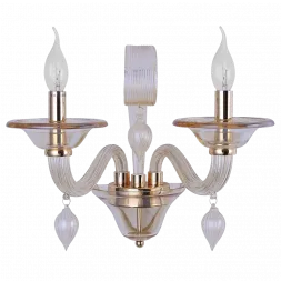 Бра Crystal Lux Caetano AP2 Amber