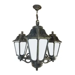 Уличный подвесной светильник Fumagalli Sichem/Anna 3L E22.120.S30.BYF1R