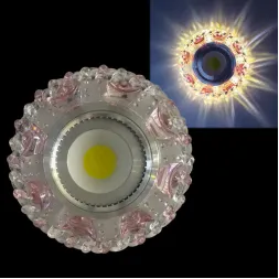 Встраиваемый светильник Reluce 42064-9.0-001PL MR16+LED3W CL/PK