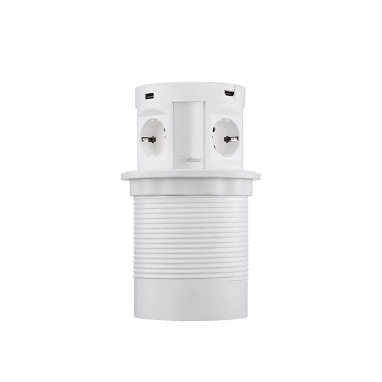 Блок розеток 107J (4 секции, 2 USB и 2 HDMI) Mebax 00-00001170