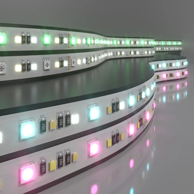 Светодиодная лента Elektrostandard 24V 16W 90Led 5050+2835+2835 IP20 MIX RGB/теплый белый/холодный б
