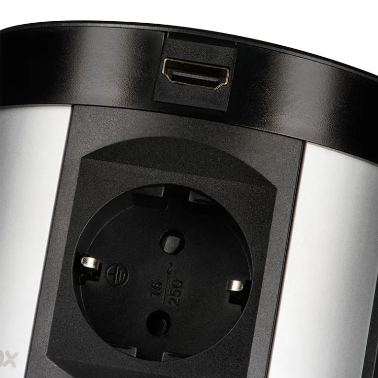 Блок розеток 107J (4 секции, 2 USB и 2 HDMI) Mebax 00-00001465