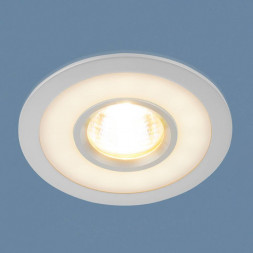 Встраиваемый светильник с двойной подсветкой Elektrostandard 1052 MR16 CH хром 4690389061967
