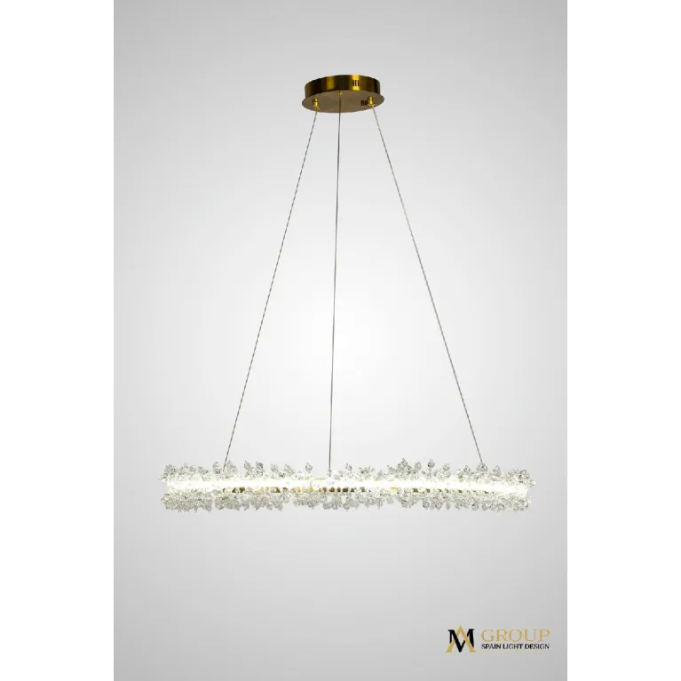 Подвесной светильник AM Group AM455 L800 POLISHED GOLD