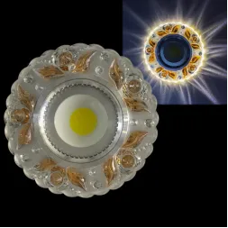 Встраиваемый светильник Reluce 42236-9.0-001PL MR16+LED3W CL/TEA