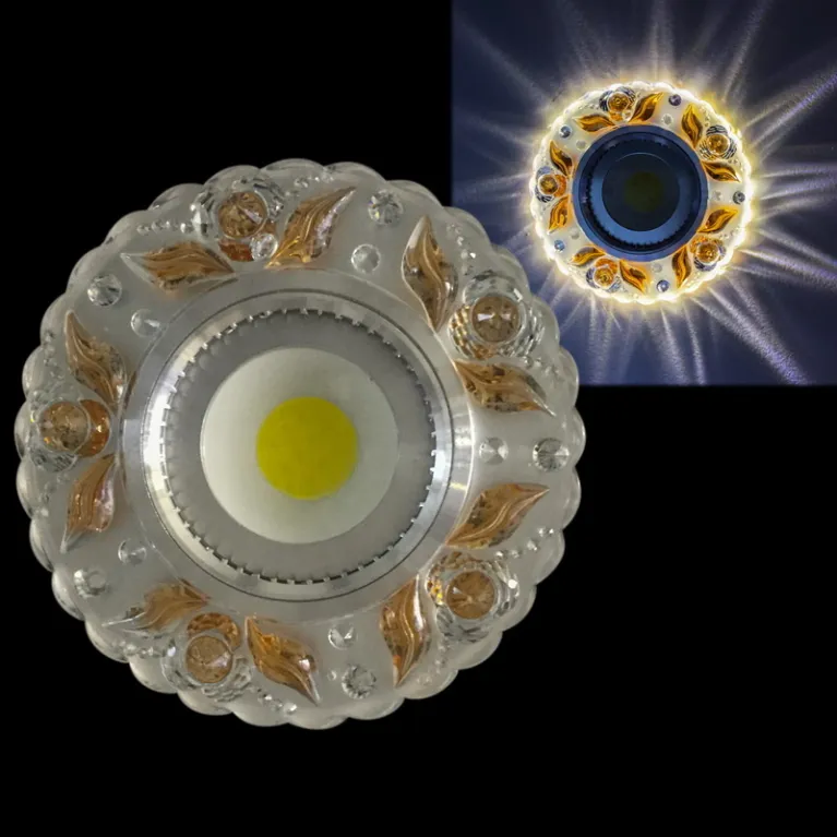 Встраиваемый светильник Reluce 42236-9.0-001PL MR16+LED3W CL/TEA