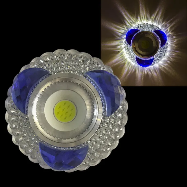 Встраиваемый светильник Reluce 42240-9.0-001PL MR16+LED3W CL/BL