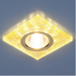 Встраиваемый светильник с двойной подсветкой Elektrostandard 8361 MR16 белый/золото 4690389060656