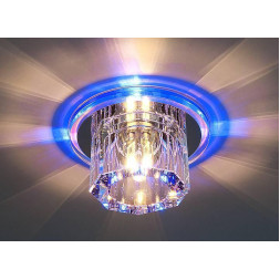 Встраиваемый светильник с двойной подсветкой Elektrostandard N4/A G4 BL синий 4690389003141