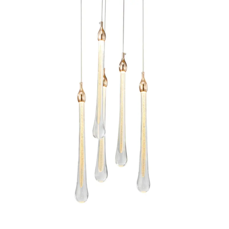 Подвесной светильник Delight Collection Teardrop OM801670-5-G