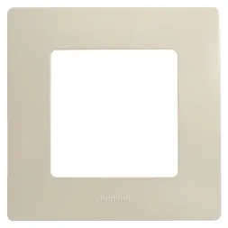 Рамка 1-постовая Legrand Etika слоновая кость 672511