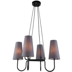 Подвесная люстра Lumien Hall Сиринга 4006/4P-BK-GR-BL
