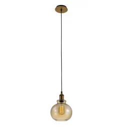 Подвесной светильник Crystal Lux Olla SP1 Amber