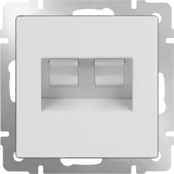 Розетка двойная Ethernet RJ-45 белая WL01-RJ45+RJ45 4690389073526