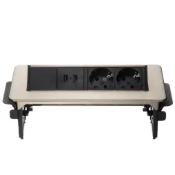 Блок розеток 47 (4 секции и 2 USB) Mebax 00-00000829
