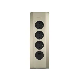 Блок розеток 50F (NEW) (3 секции и 2 USB) Mebax 00-00001588