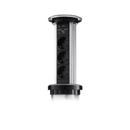 Блок розеток LK (3 секции и 2 USB) Mebax 00-00001183