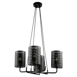 Подвесная люстра Lumien Hall Тейл 4002/4P-BK-GR
