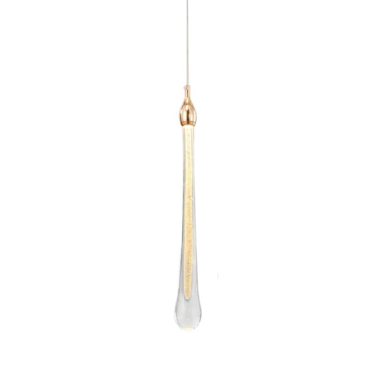 Подвесной светильник Delight Collection Teardrop 20592P-1 gold