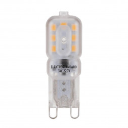 Лампа светодиодная филаментная Elektrostandard G9 3W 3300K прозрачная 4690389150494