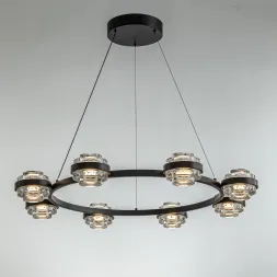 Подвесная люстра DeLight Collection Indiana MD22030002-8A black