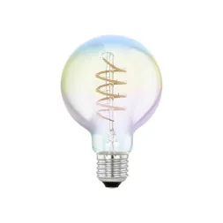 Лампа светодиодная диммируемая Eglo E27 4W 2000К разноцветная 110206