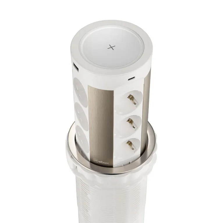 Блок розеток 17 (12 секций и USB type A+C) Mebax 00-00002600