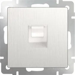 Розетка Ethernet RJ-45 перламутровый рифленый WL13-RJ-45 4690389124310