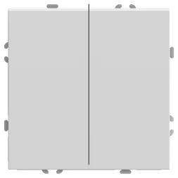 Переключатель двухклавишный Stekker RSW10-5107-01 Эмили 49869
