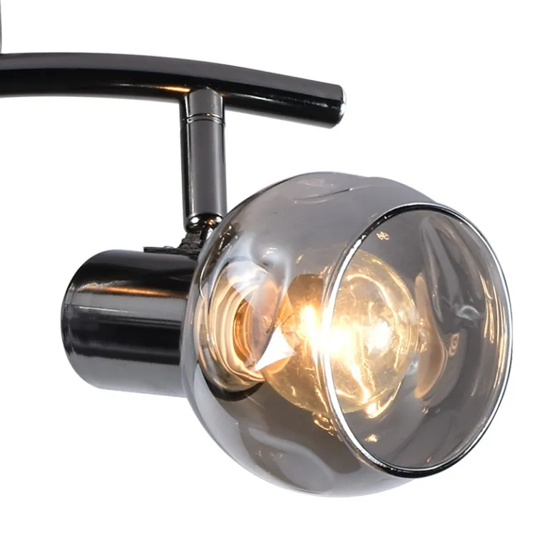 Спот Reluce 05958-0.8-02 PEARL BK (DARK CHROME)