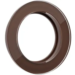 Рамка Werkel Favorit Runda на 1 пост коричневый WL21-Frame-01 4690389141935