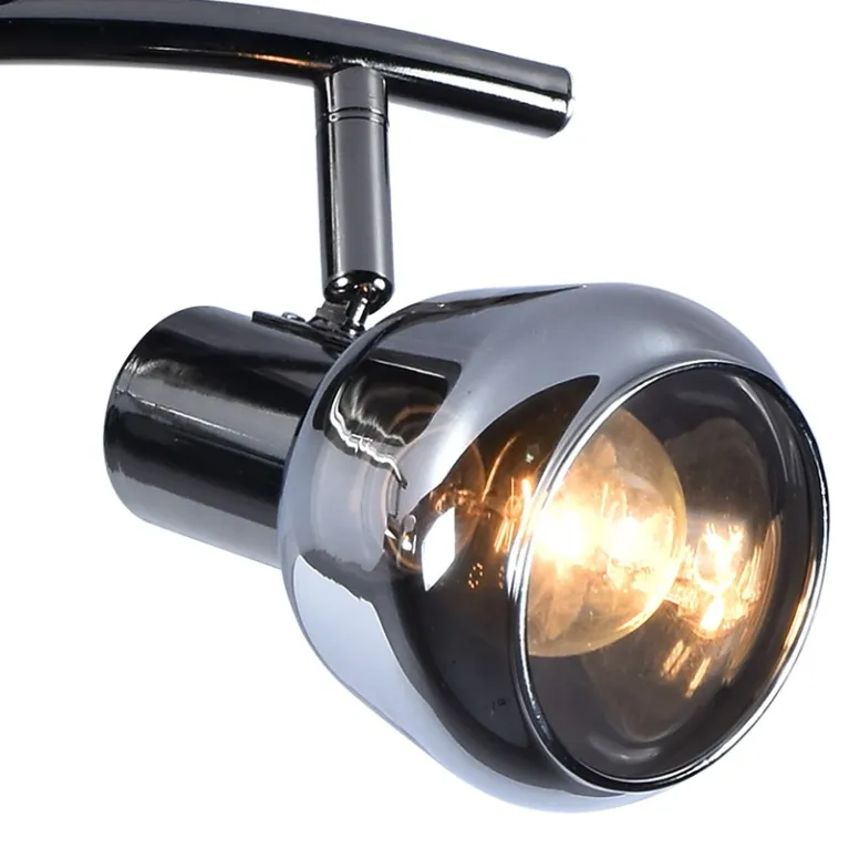 Спот Reluce 05960-0.8-03 PEARL BK (DARK CHROME)