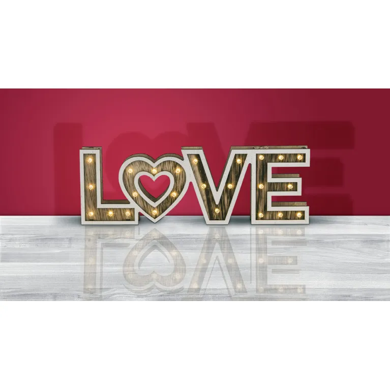 Настольная лампа декоративная Globo Love 29976