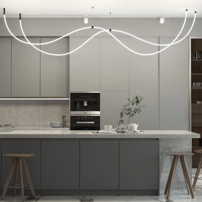 Подвесной трос для круглого гибкого неона Elektrostandard Full light FL 2830 черный 4690389196010