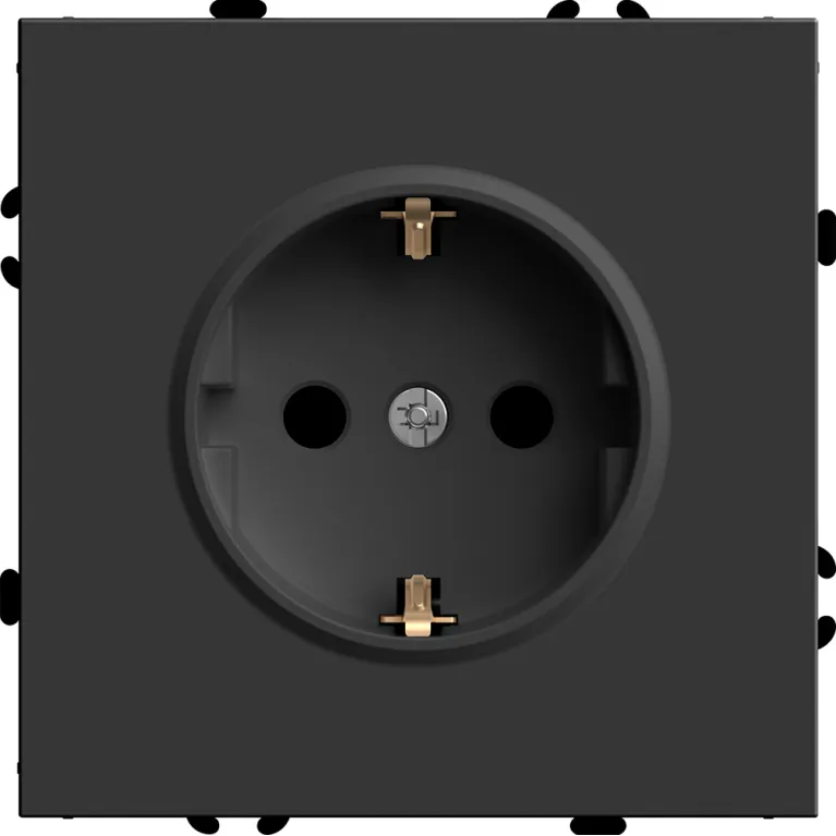 Розетка 1-местная с защитной шторкой Stekker RST16-5110-05 Эмили 49854