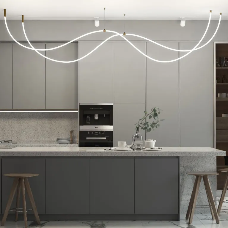 Подвесной трос для круглого гибкого неона Elektrostandard Full light FL 2830 латунь 4690389196003