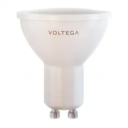 Лампа светодиодная Voltega GU10 7W 2800К матовая VG2-S2GU10warm7W 7056