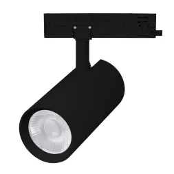 Трековый трехфазный светильник Arlight LGD-GERA-4TR-R90-30W Warm3000 (BK, 24 deg, 230V) 055184